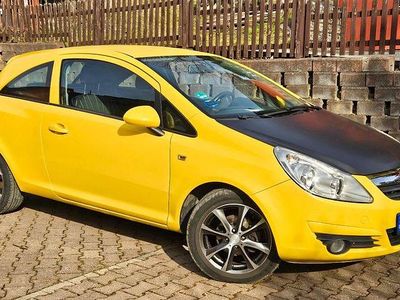 Gebraucht Opel Corsa 80 PS (58 kW) 2009 Gelb Kleinwagen