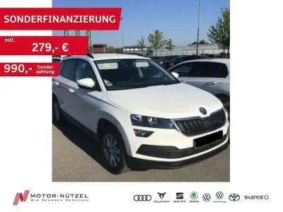 Używany Skoda Karoq Soleil 150 KM (110 kW) 2019 Biały SUV