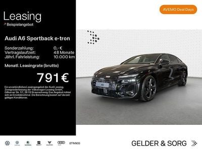 Gebraucht Audi e-tron Sportback Ambiente 314 kW (428 PS) 2025 Mythosschwarz metallic SUV