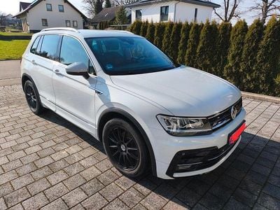 Gebraucht VW Tiguan R-line 150 PS (110 kW) 2018 Weiß SUV