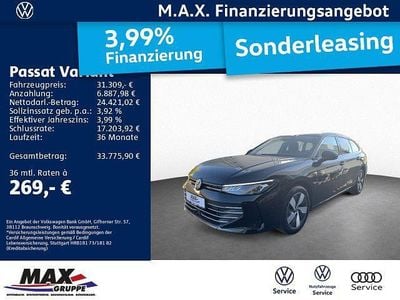 Usata VW Passat Business 150 CV (110 kW) 2025 Nero Station wagon
