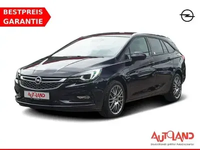 Gebraucht Opel Astra 125 PS (91 kW) 2018 Schwarz Kombi