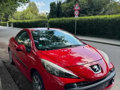 Gebraucht Peugeot 207 CC 2008 Rot Cabrio