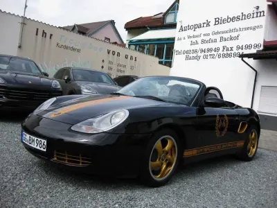 Gebraucht Porsche Boxster S 252 PS (185 kW) 1999 Schwarz Cabrio
