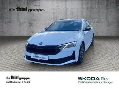 Brugt Skoda Octavia SportLine 150 HK (110 kW) 2025 Hvid Stationcar