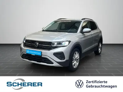 Gebraucht VW T-Cross Life 95 PS (69 kW) 2025 Reflexsilber metallic (metallic) SUV