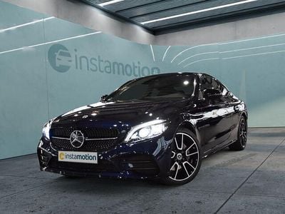 Gebraucht Mercedes C180 AMG line 156 PS (114 kW) 2022 Blau Coupé