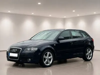Gebraucht Audi A3 Ambition 102 PS (75 kW) 2008 Blau Kleinwagen