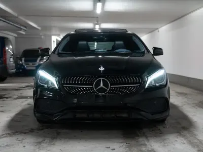 Gebraucht Mercedes CLA220 AMG line 177 PS (130 kW) 2017 Schwarz Limousine
