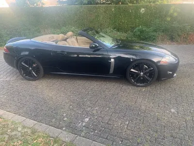 Brugt Jaguar XK 258 HK (189 kW) 2008 Sort Cabriolet