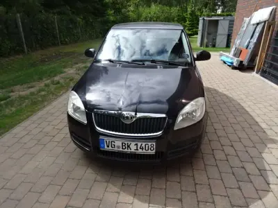 Gebraucht Skoda Fabia Ambiente 60 PS (44 kW) 2008 Schwarz Kleinwagen
