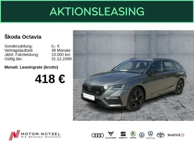 Gebraucht Skoda Octavia RS 200 PS (147 kW) 2023 Graphitegrau metallic Kombi