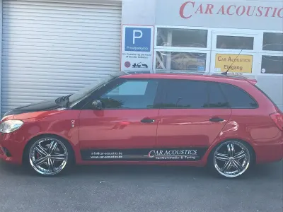 Gebraucht Skoda Fabia RS 220 PS (161 kW) 2011 Rot Kombi
