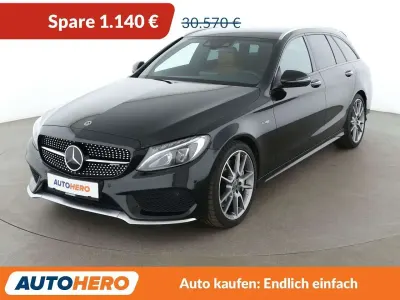 Gebraucht Mercedes C43 AMG AMG 367 PS (269 kW) 2017 Schwarz/baltic black Kombi
