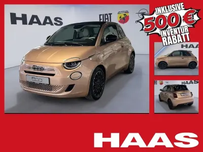 Neu Fiat 500 La Prima 65 PS (47 kW) 2026 Gold Limousine