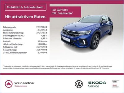 Gebraucht VW T-Roc R-line 190 PS (139 kW) 2022 Blau SUV