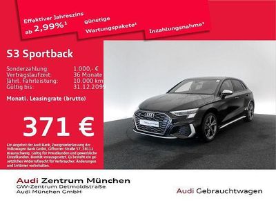 Gebraucht Audi S3 Ambiente 310 PS (228 kW) 2024 Mythosschwarz metallic Limousine