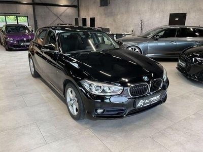 Gebraucht BMW 118 Sport Line 136 PS (100 kW) 2018 Schwarz ii/bonnet fluid black Kleinwagen