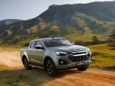 Nouvelle Isuzu D-Max 163 ch (119 kW) 2026 Gris Pick-up