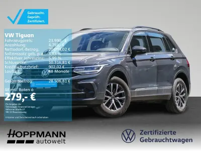 Gebraucht VW Tiguan Life 245 PS (180 kW) 2022 Uranograu SUV