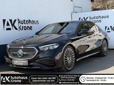 Gebraucht Mercedes E220 AMG line 220 PS (161 kW) 2024 Obsidianschwarz  metalliclack Limousine