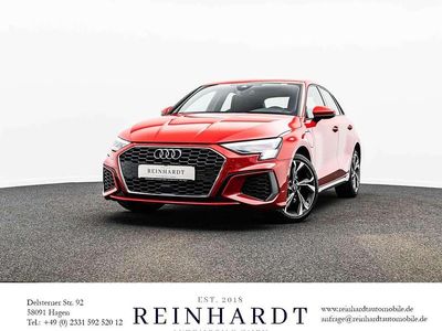 Gebraucht Audi A3 S-Line 204 PS (150 kW) 2023 Tangorot metallic Limousine