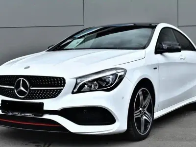 Gebraucht Mercedes CLA250 AMG line 218 PS (160 kW) 2018 Weiß Coupé