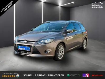 Gebraucht Ford Focus Titanium 125 PS (91 kW) 2012 Braun Kombi