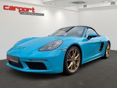 Gebraucht Porsche 718 Boxster 299 PS (219 kW) 2019 Blau Cabrio