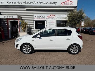 Gebraucht Opel Corsa Active 69 PS (50 kW) 2013 Weiß Kleinwagen