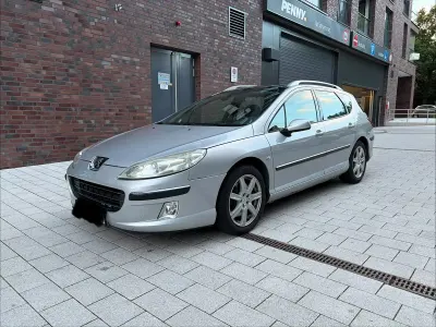 Gebraucht Peugeot 407 204 PS (150 kW) 2007 Silber Kombi