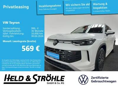 Brugt VW Tayron Elegance 272 HK (200 kW) 2025 Hvid SUV