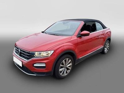 Gebraucht VW T-Roc Cabriolet Style 110 PS (80 kW) 2021 Rot Cabrio