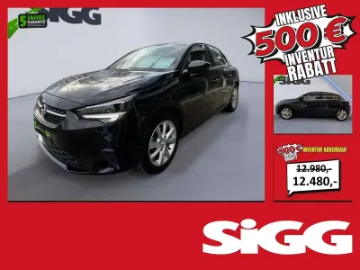 Gebraucht Opel Corsa Elegance 75 PS (55 kW) 2023 Diamant schwarz/karbon schwarz Kleinwagen