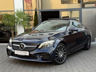 Blau Gebraucht 2020 Mercedes C400 AMG line Coupé | 37.390 € (Fairer Preis)