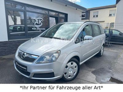 Gebraucht Opel Zafira Edition 105 PS (77 kW) 2006 Silber Van / Kleinbus