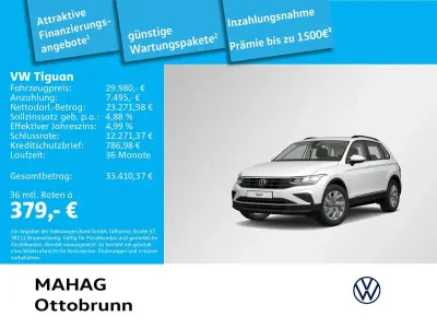 Gebraucht VW Tiguan Life 150 PS (110 kW) 2023 Weiß SUV