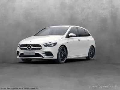 Używany Mercedes B250e AMG line 160 KM (117 kW) 2021 Biały Minivan