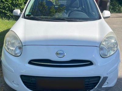 Gebraucht Nissan Micra 80 PS (58 kW) 2011 Weiß Kleinwagen