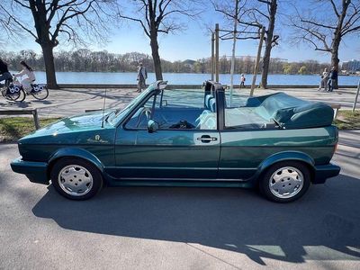 Gebraucht VW Golf Cabriolet 98 PS (72 kW) 1990 Grün Cabrio