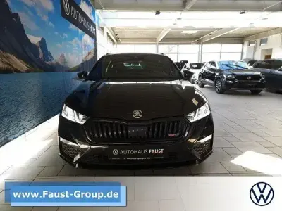 Brugt Skoda Octavia RS 200 HK (147 kW) 2022 Sort Stationcar