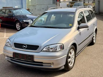 Gebraucht Opel Astra Comfort 84 PS (61 kW) 2002 Silber Kombi