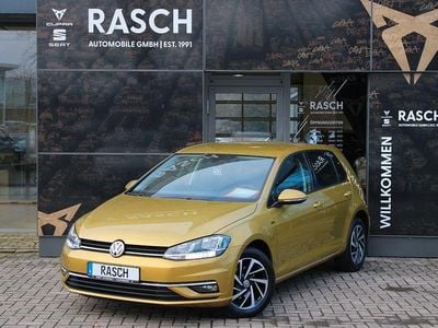 Gebraucht VW Golf VII Join 116 PS (85 kW) 2018 Gelb Limousine