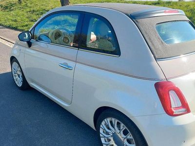 Second-hand Fiat 500C 105 CP (77 kW) 2018 Bej Cabrio