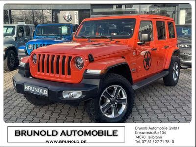 gebraucht Jeep Wrangler Unlimited Sahara 2.2 CRDi+AHK+Sky-ONE+