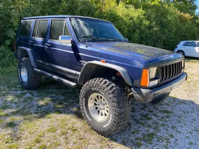 Gebraucht Jeep Cherokee Limited 178 PS (130 kW) 1998 Blau SUV