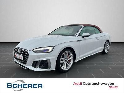 Gebraucht Audi S5 Cabriolet Ambiente 354 PS (260 kW) 2022 Gletscherweiß metallic Cabrio