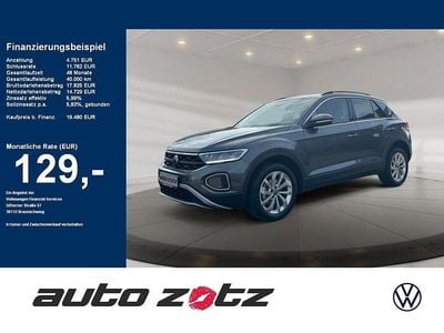 Grau Gebraucht 2022 VW T-Roc Life SUV | 19.480 € (Guter Preis)