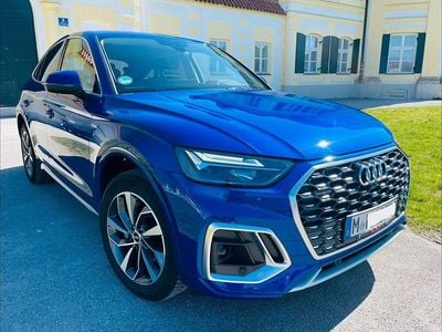 Gebraucht Audi Q5 Sportback S-Line 204 PS (150 kW) 2022 Blau SUV