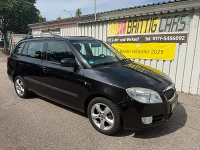 Gebraucht Skoda Fabia Style 86 PS (63 kW) 2008 Schwarz Kombi